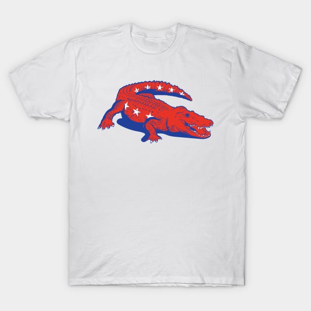 Freedom Gator T-Shirt by fishindecals